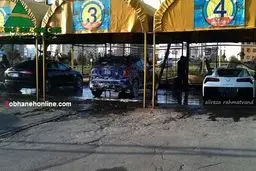 کارواش بچه پولدارهای ایران /عکس