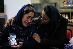 تصويری متاثر كننده از همسر يكی از خدمه نفت كش ايرانی