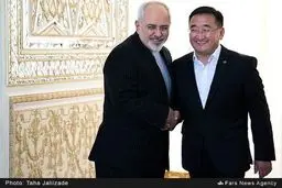 دیدار وزیرخارجه مغولستان با وزیر خارجه ایران/تصاویر