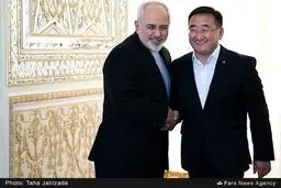 دیدار وزیرخارجه مغولستان با وزیر خارجه ایران/تصاویر