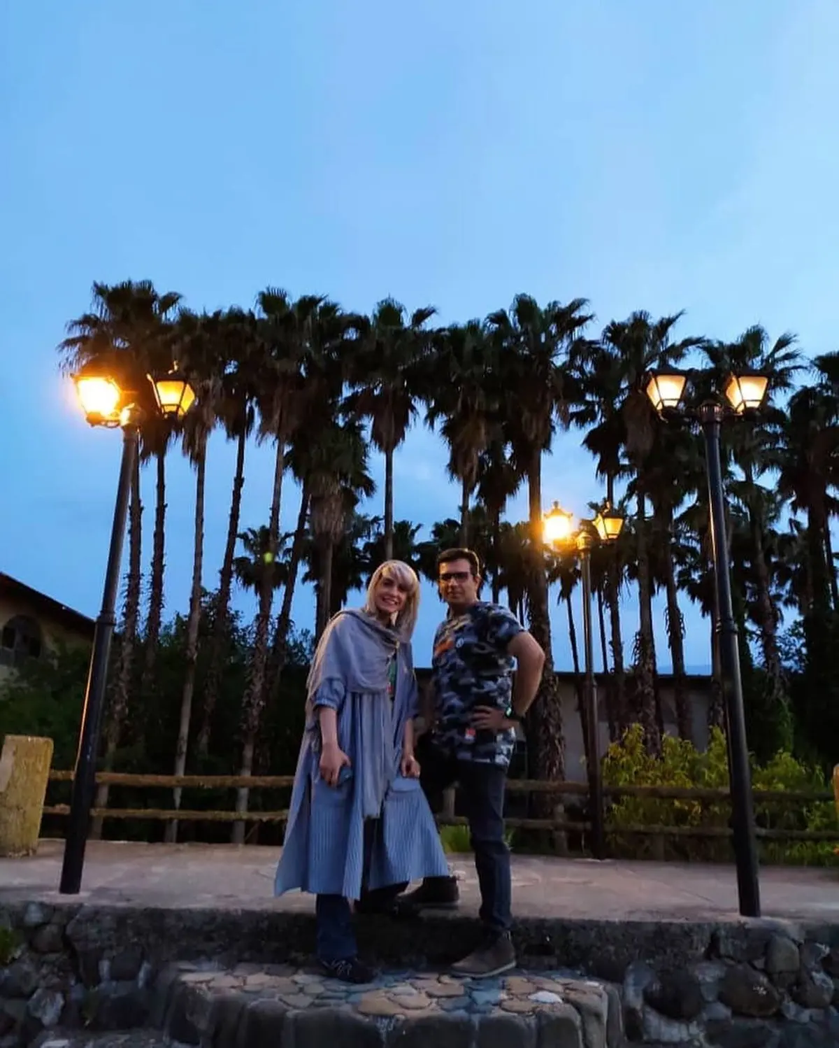 عکس زن و شوهری الیکا عبدالرزاقی