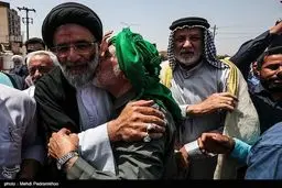 عکس/ استقبال از نماینده ولی‌فقیه و امام جمعه اهواز