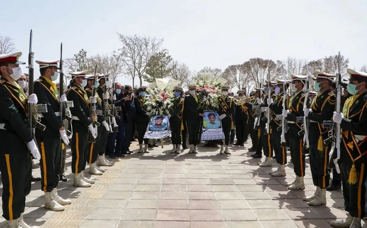 تشییع شهدای محیط‌بان در زنجان+عکس‌ها