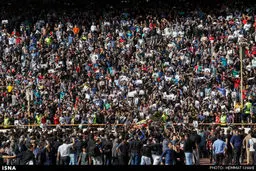 تشییع پیکر هادی نوروزی در استادیوم آزادی/تصاویر