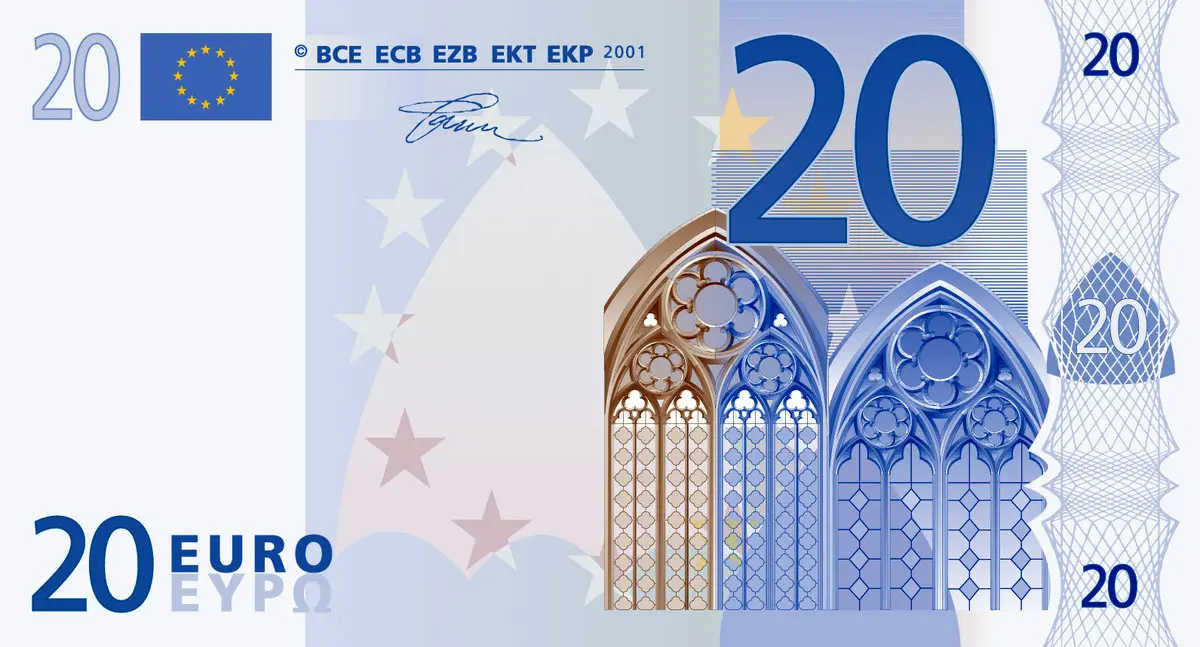 شباهت ایران چک پنجاهی با بیست یورویی/عکس