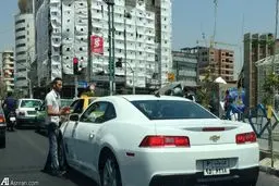 گذرموقت آمریکایی در خیابان های تهران/عکس