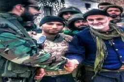 تصویر جدید از حاج قاسم سلیمانی در حلب