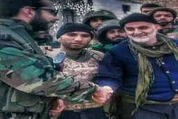 تصویر جدید از حاج قاسم سلیمانی در حلب