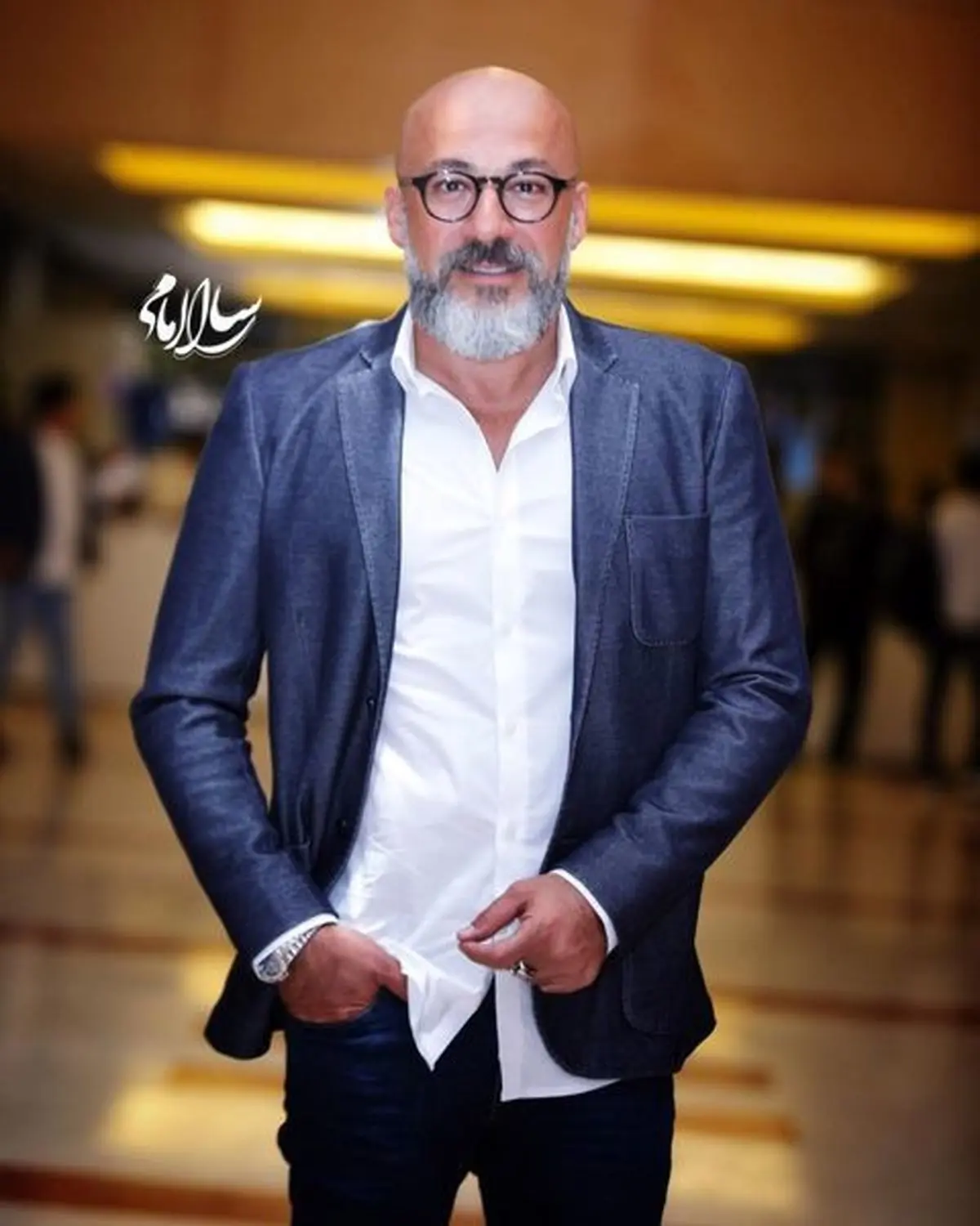 استایل شیک و ساده امیر آقایی + عکس