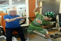 هنرنمایی سلطان روپایی جهان مقابل سرمبری استقلال/عکس