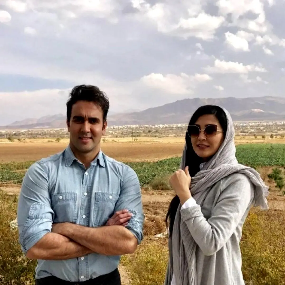 مریم معصومی و پوریا پورسرخ در قاب تصویر