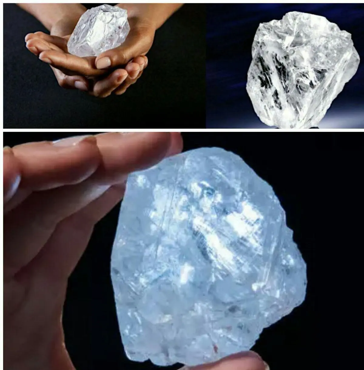 بزرگترین الماس کشف شده در ۱۰۰ سال اخیر/عکس