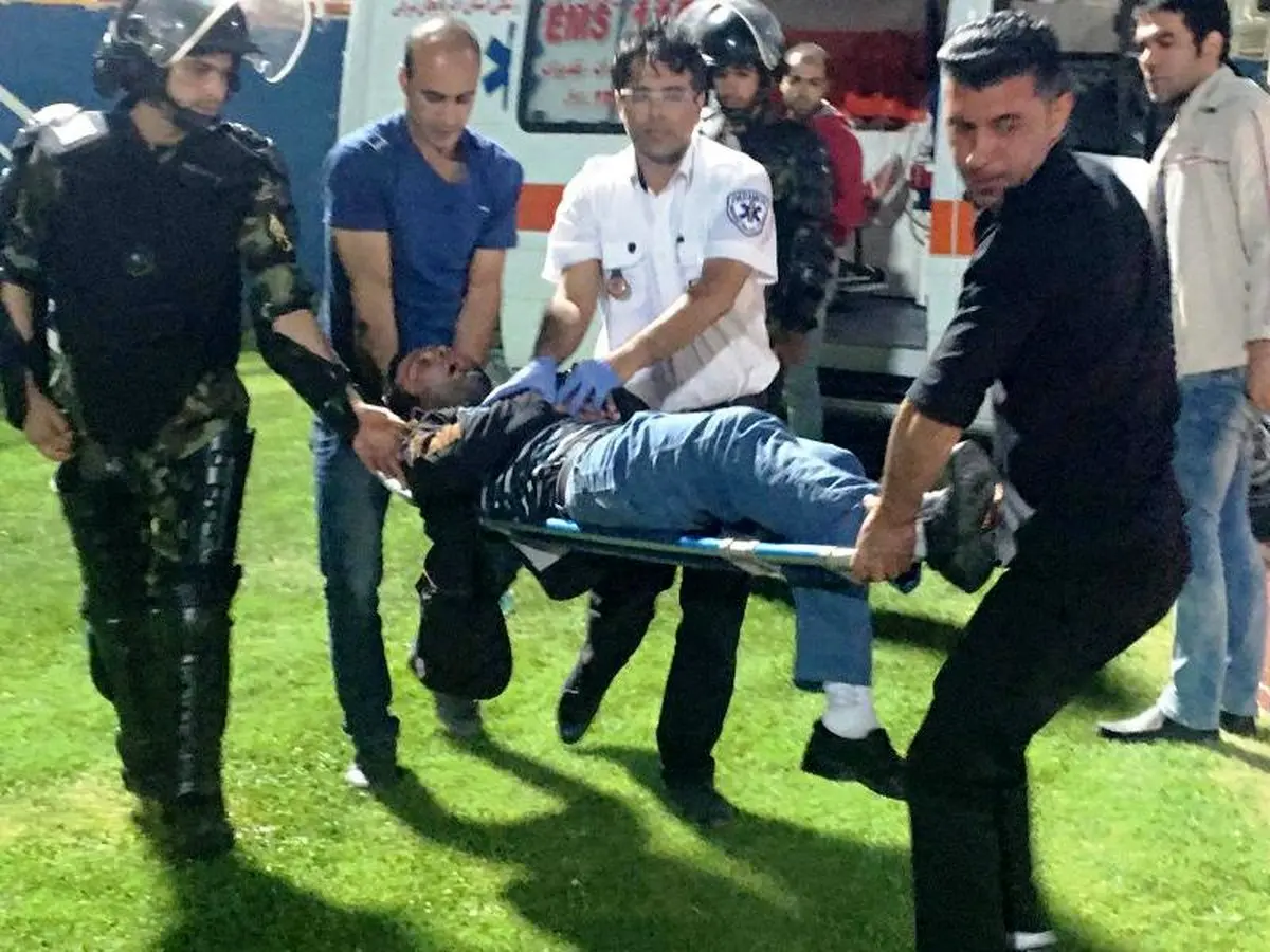 ایست قلبی سه هوادار تراکتور/ عکس