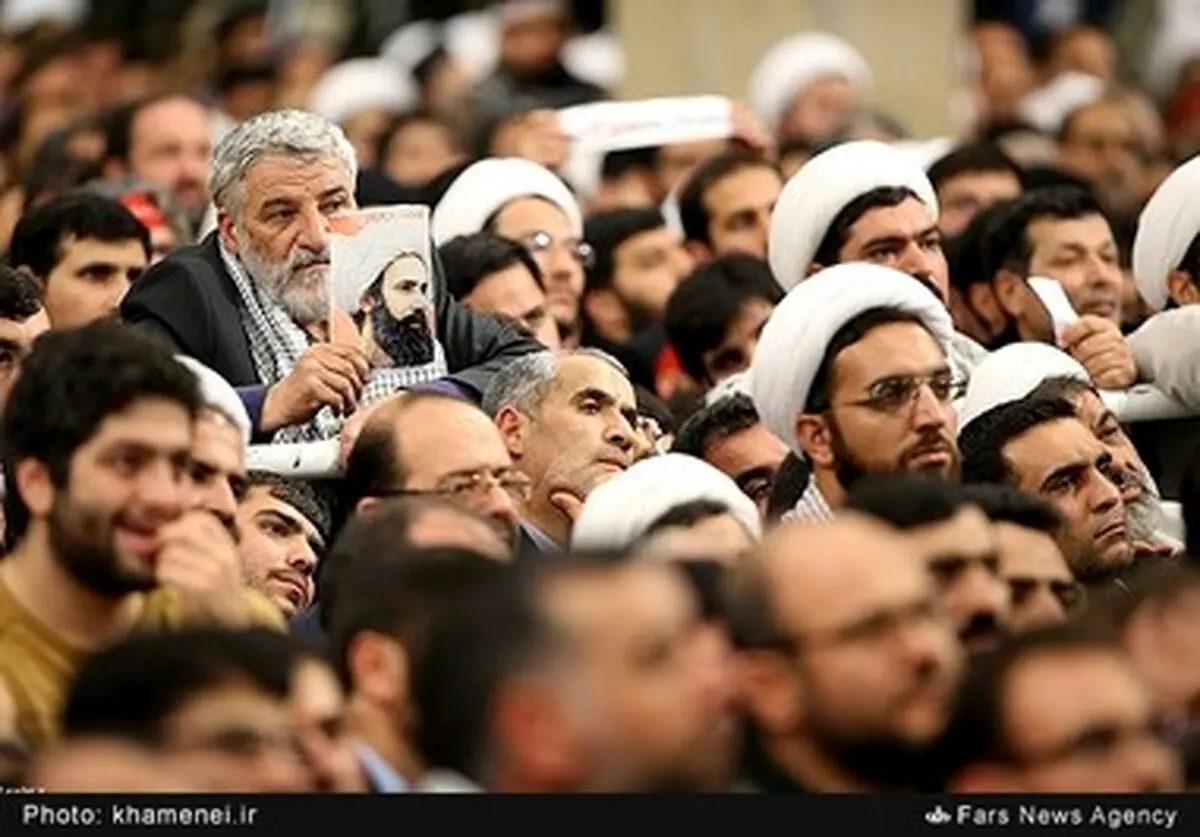 دیدار مردم قم با مقام معظم رهبری/تصاویر