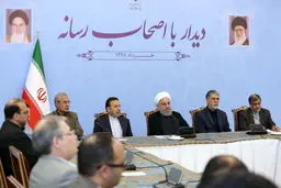 تصاویر/ نشست صمیمی اصحاب رسانه با رئیس جمهور