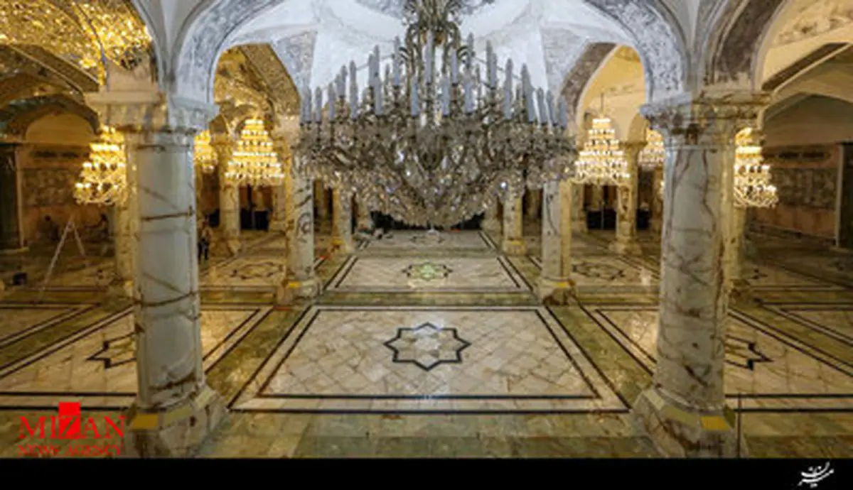 حاشیه‌های تصویری افتتاح صحن حضرت فاطمه زهرا(س)