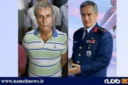 فرمانده نیروی هوایی ترکیه پیش و پس از کودتا/ عکس