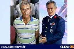 فرمانده نیروی هوایی ترکیه پیش و پس از کودتا/ عکس