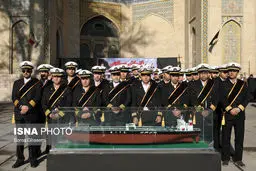 مراسم ختم جانباختگان سانچی با حضور حسن روحانی، ظریف و لاریجانی/تصاویر