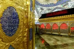 تصاوير: غبارروبی حرم مطهر حضرت علی (ع)