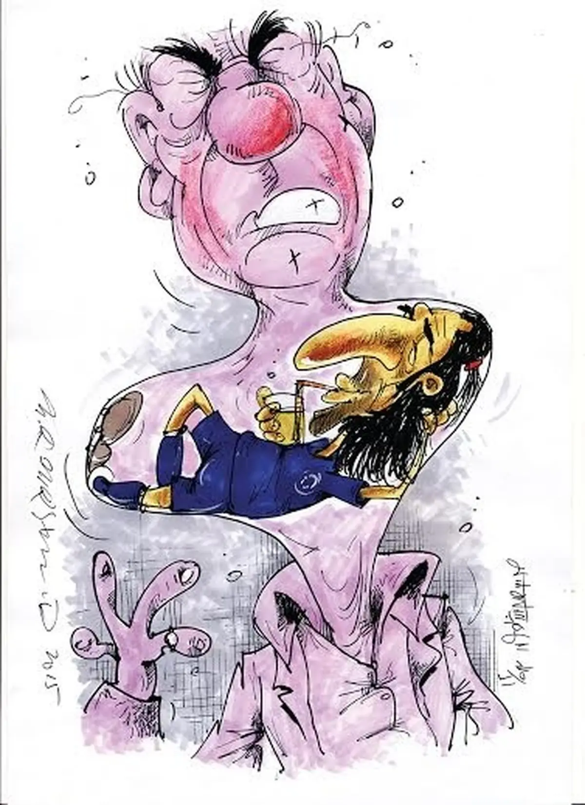 قصه کرار و افشارزاده!/کاریکاتور