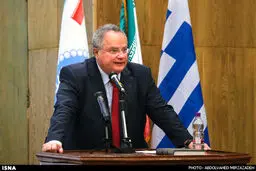 حواشی سخنرانی وزیر خارجه یونان در دانشگاه تهران/تصاویر