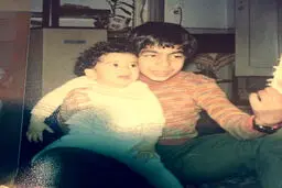 عکسی دیده نشده از نوجوانی سروش صحت