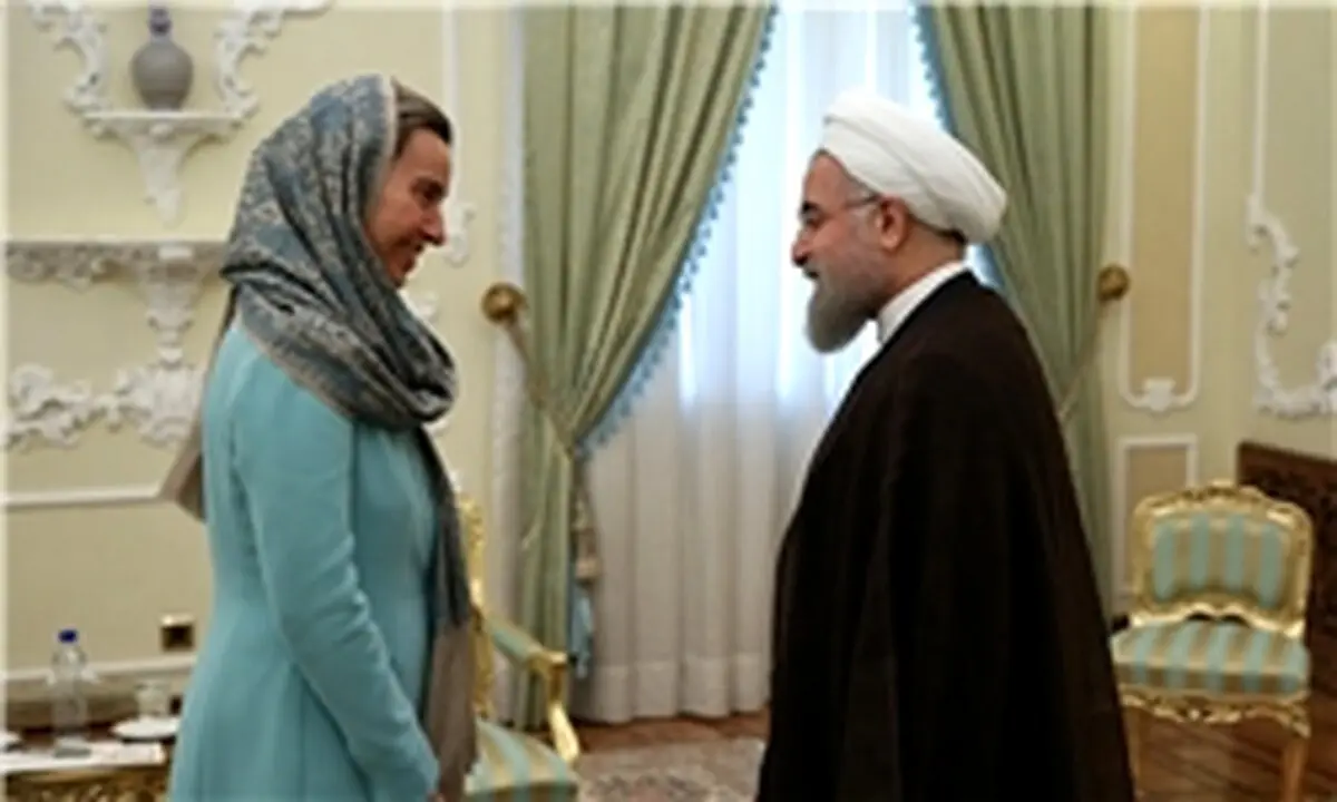فدریکا موگرینی با روحانی دیدار کرد