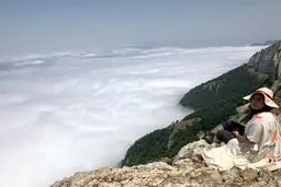 الناز شاکردوست در قله ى دُرفَك