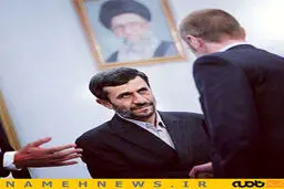 عکسی که احمدی‌نژاد در واکنش به دیدار روحانی و کامرون منتشر کرد