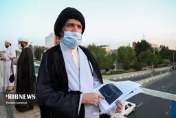 استهلال ماه مبارک رمضان در قم+عکس‌ها