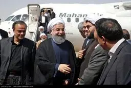 روایت تصویری از سفر روحانی به یزد