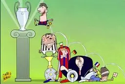 کاریکاتور/ پرواز تحقیر آمیز لیونل مسی!