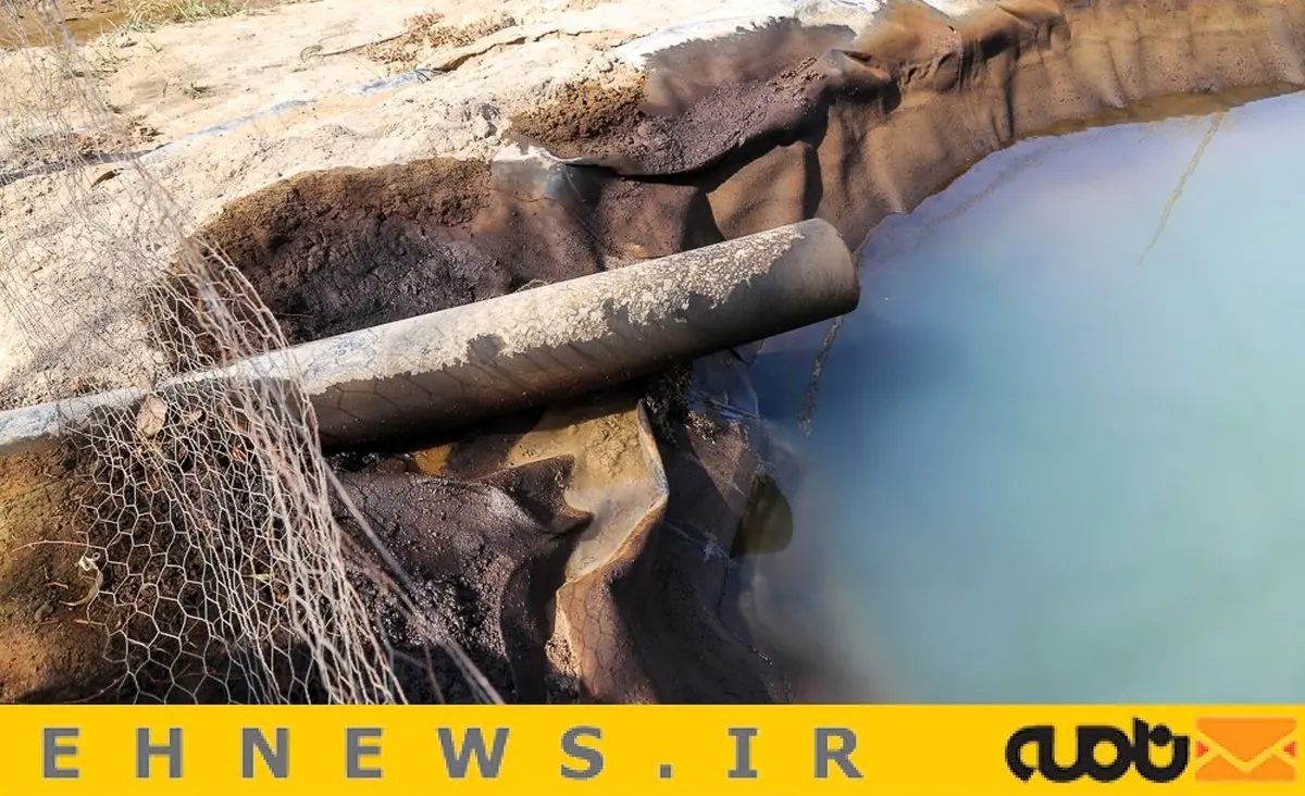تصاویری از نشت نفت در مزارع جنوب تهران
