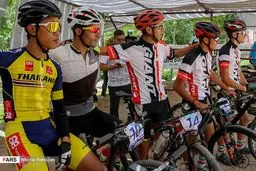 تصاویر/ مسابقات دوچرخه‌سواری«کراس کانتری» در بروجن