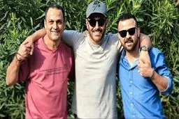 عكس خودموني محمدرضا گلزار و سوپراستارهاي سريال عاشقانه