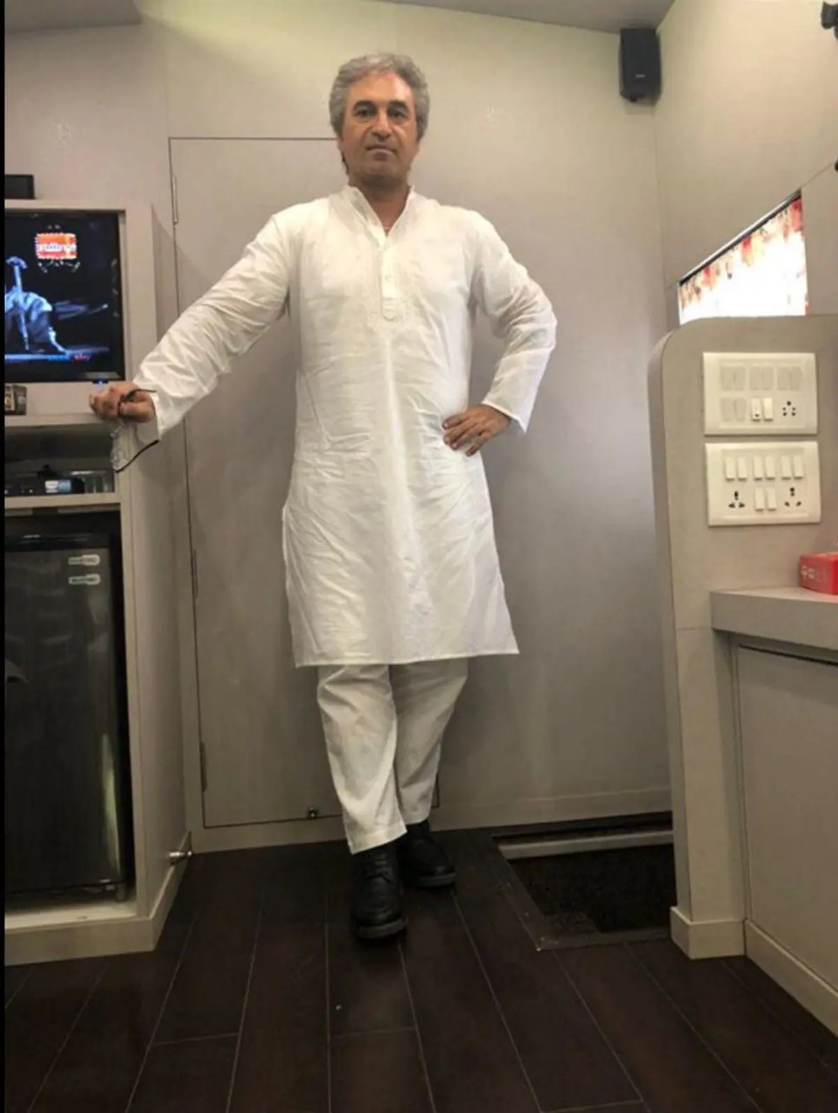 تصویری از تیپ جدید حميد فرخ نژاد