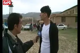 ببینید؛ فرزند لرستان در کنار سیل‌زدگان/بیرانوند:لرها مرد روزهای سخت هستند