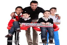 رضا عنایتی و همه پسرانش!