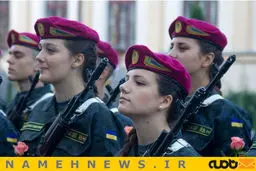 عکس‌هایی از سربازان زن اوکراینی