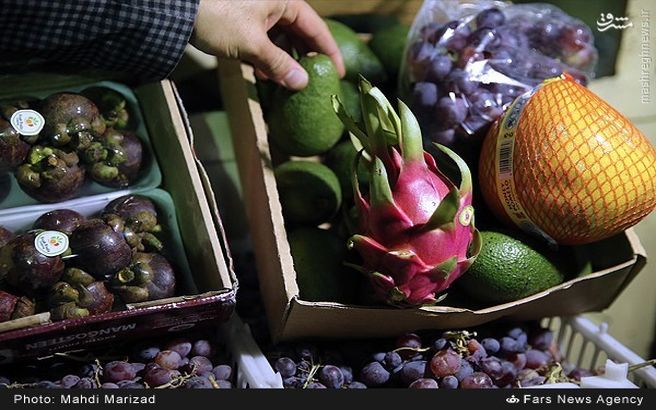 عکس/ اژدها در میوه تره‌بار تهران