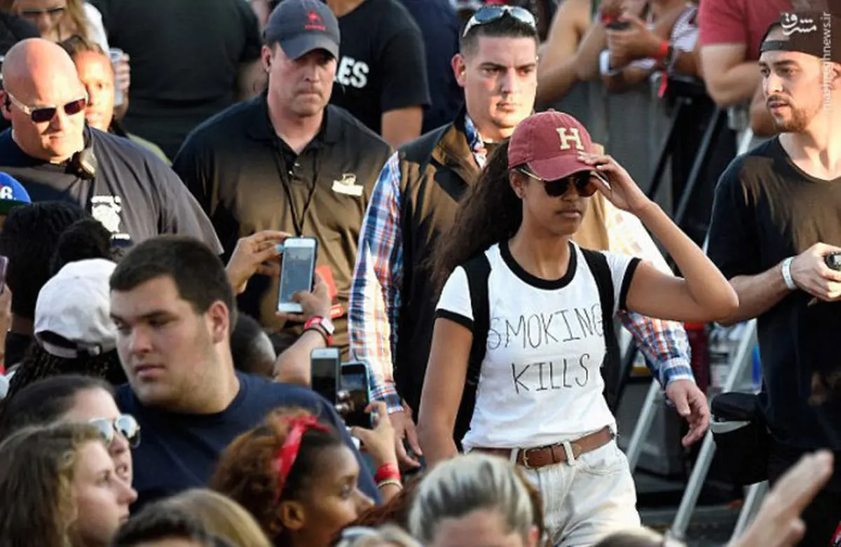 لباس جالب دختر اوباما/عکس