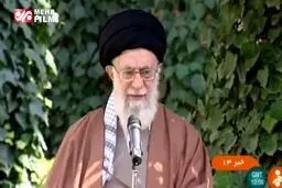 ببینید/ رهبر انقلاب: دستگاه‌های مسئول باید جداً در مقابل آسیب زدن به درختان بایستند