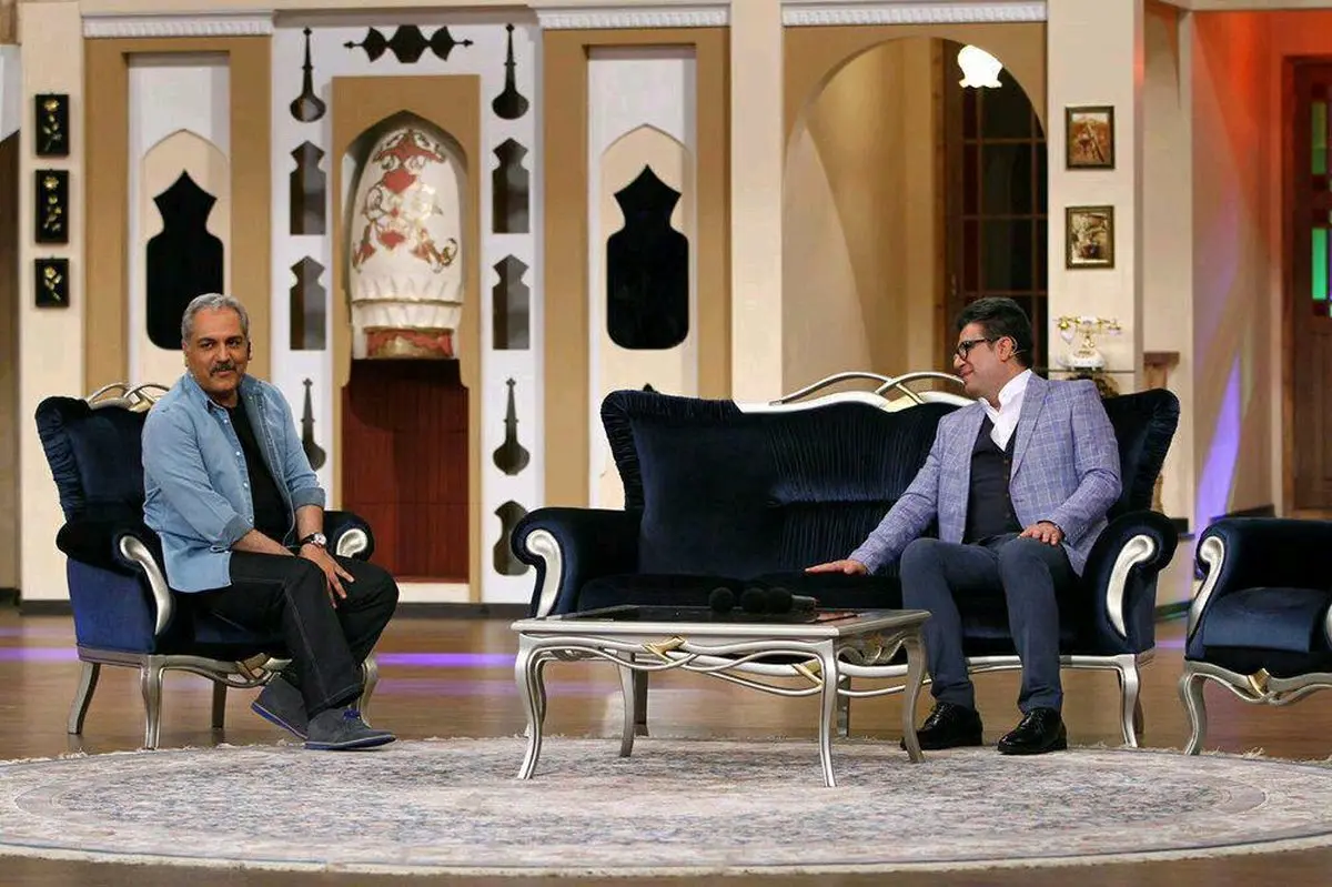 میهمان ویژه مهران مدیری در دورهمی/ عکس