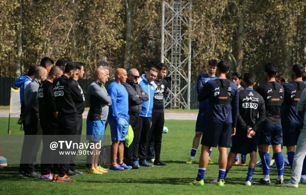 اولین تمرین استقلالی‌ها بعد از منصورخان/عکس