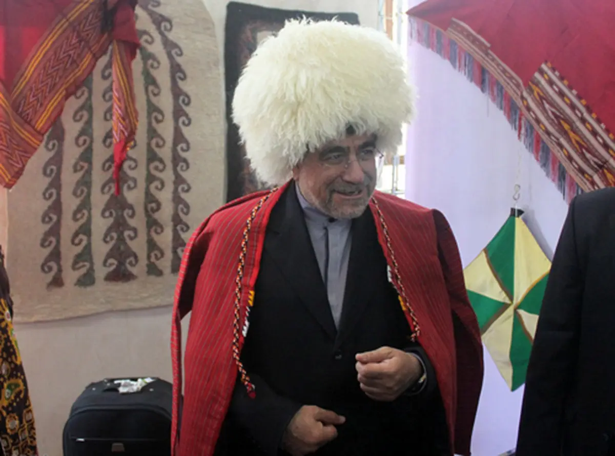 جنتی در لباس ترکمن /عکس