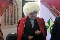 جنتی در لباس ترکمن /عکس