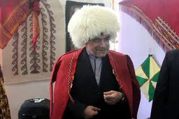 جنتی در لباس ترکمن /عکس