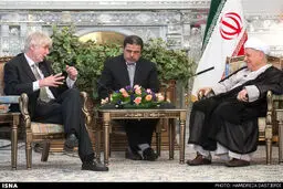 وزیر امور خارجه فنلاند به دیدار هاشمی رفسنجانی رفت/ عکس
