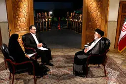حجت الاسلام رئیسی و اولین گفت و گوی تلویزیونی